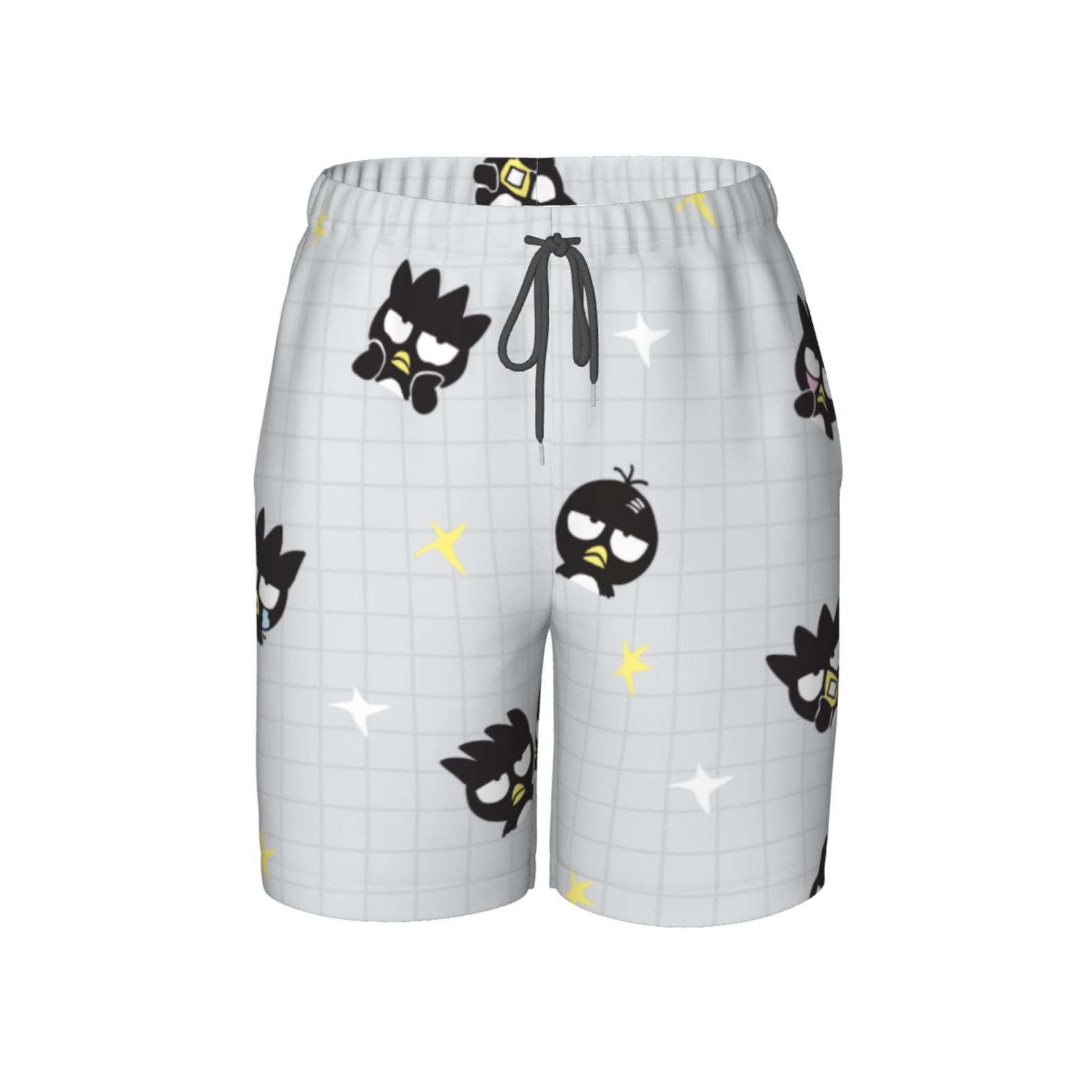 Badtz-Maru Swin Trunks For Boys Girls, Quick Dry Swim Shorts, Kids Beach Shorts Bathing Suit